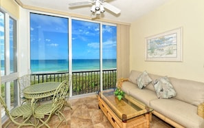 Relax on the sofa, chair or table watching the beauty