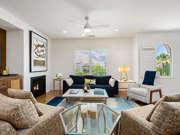 Open concept living with amazing views of the San Jacinto Mountains 