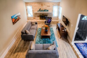 Soaring ceilings and lots of space 