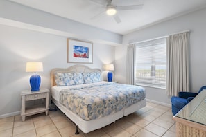 Master Bedroom Featuring a Beautiful View of Seascape Resort & Choctawhatchee Bay