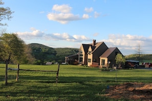 View to the North at sunset 