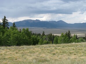 View from from front deck of the Mosquito Range