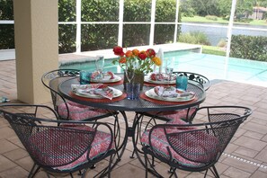 Year round outdoor dining