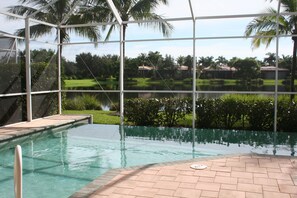 Infinity Pool overlooking Lake