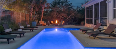 Perfect Pool for Day or Night!