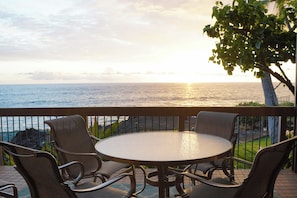 Terrace at Sunset