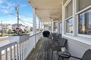 Porch with grill