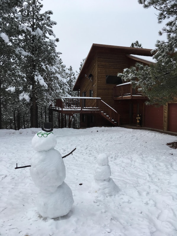 WALK TO THE SLOPES and restaurants!. Come build a snowman in our beautiful 4/3.