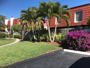 Front view of our townhome