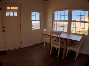 Dining Area with Lake Views