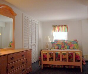 Ground Floor Full Bedroom with Half Bathroom