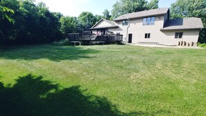 Beautiful private back yard(currently under some changes summer 2020)...