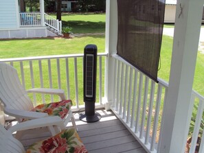 Sun Shade and Fan for outdoor living