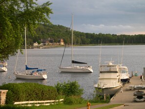 View from the new Egg Harbor Marina.