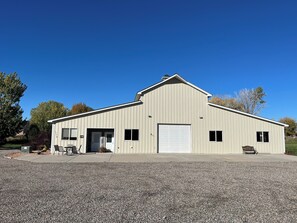 Front of barn apartment