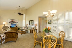 open concept living area