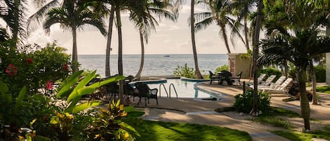 Beautiful view from your ground floor patio.