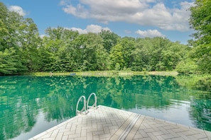 Totally private stocked lake