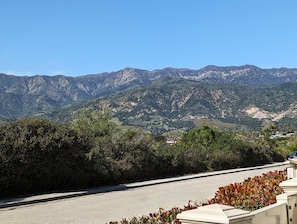 Beautiful Mountain View from our Patio.