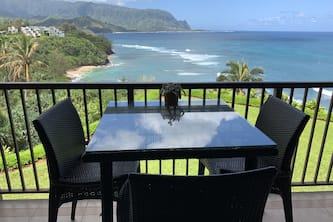 Kauai Oceanfront Condo Princeville, Pali Ke Kua 218, Best views, End unit