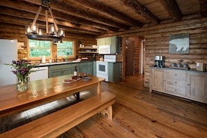 Newly renovated kitchen and coffee bar