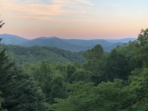 Evening view from the porch