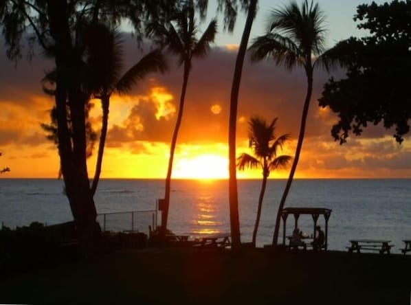 Sunset From Lanai