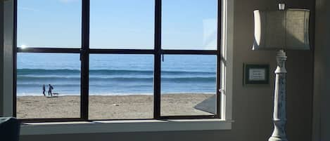 Here's those Upstairs Beach Views...Sea Blue is SECOND FROM BEACH, 30 STEPS.