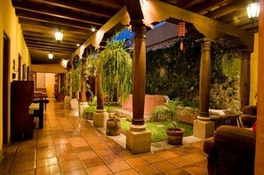 Central Courtyard from Ground Floor Bedrooms