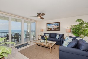 Living Room With Beach Views