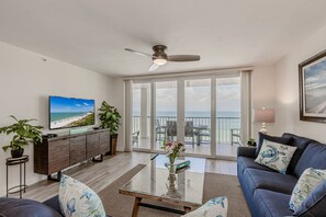 Living Room Beachfront Views
