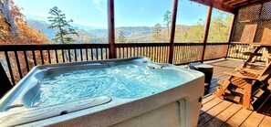 Azure LED multi color hot tub