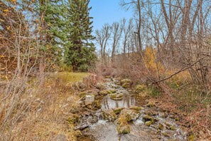 Four MIle Creek is just steps away!