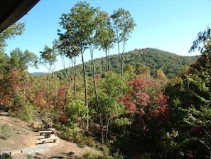 More hills. And the outdoor firepit again.