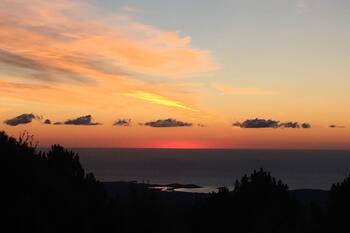 Character house with panoramic view of Porto-Vecchio