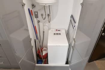 One-bedroom apartment with street views