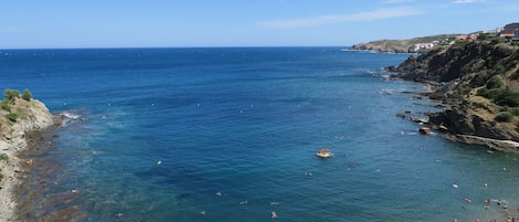 Vue à 180° sur la mer