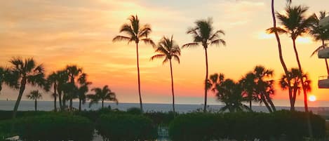 Glorious Sunsets from the Balcony