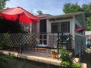The front porch