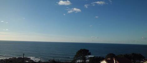 Vista para a praia ou o mar