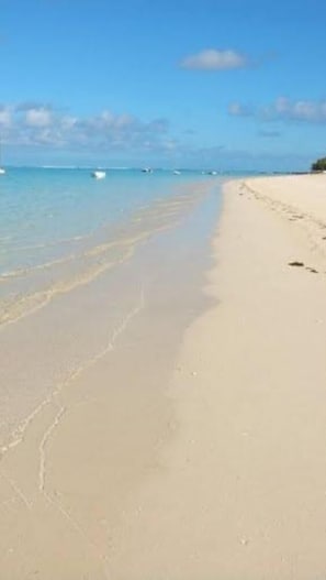 Blick auf den Strand