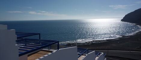 Breathtaking sea view from the private balcony