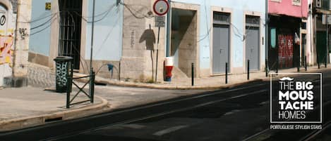 Facade of the apartment