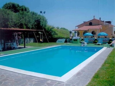 Spacious mansard of charme with big private pool