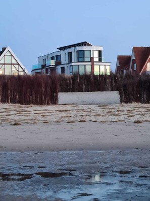 Blick vom Strand