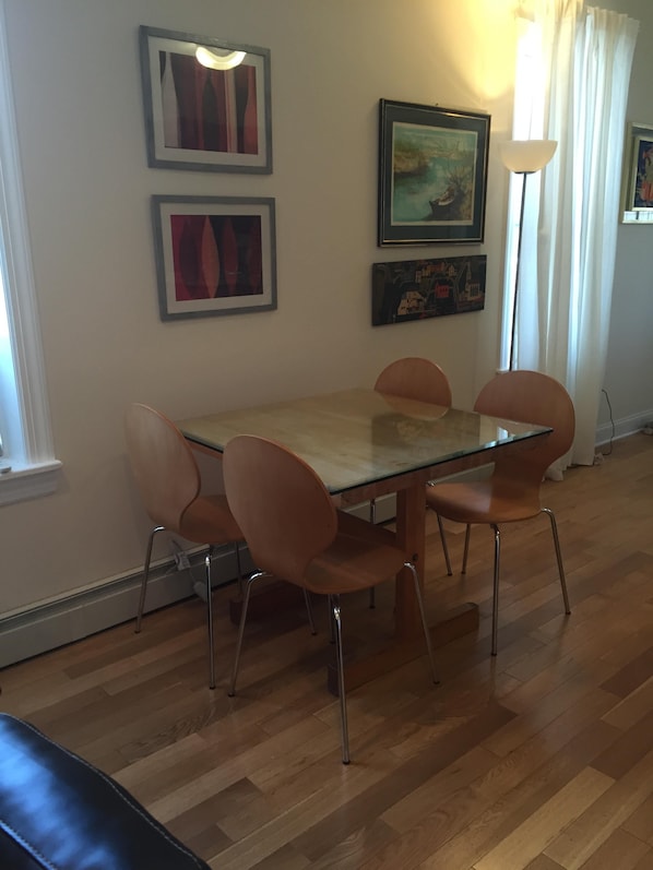 eat in butcher block table