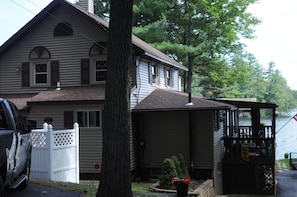 View of our home from behind (looking toward the lake).