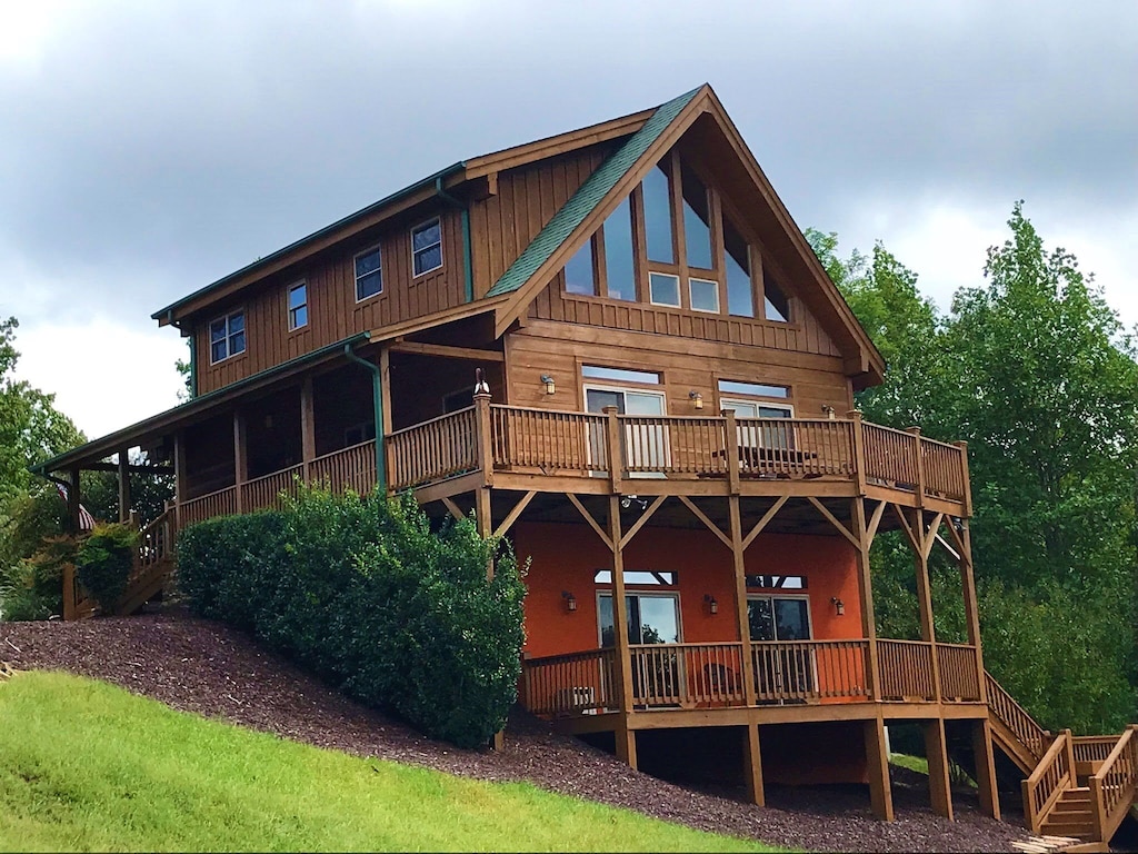 Family Friendly Mountain Cabin With Awesome Westerly Views In Gated Community Nebo