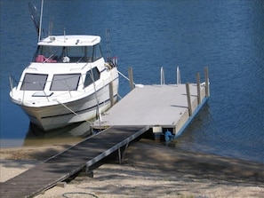 Boat slip available on the premises!