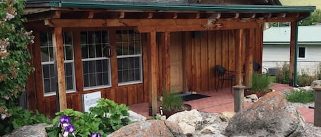 Rustic Cabin in the Spring